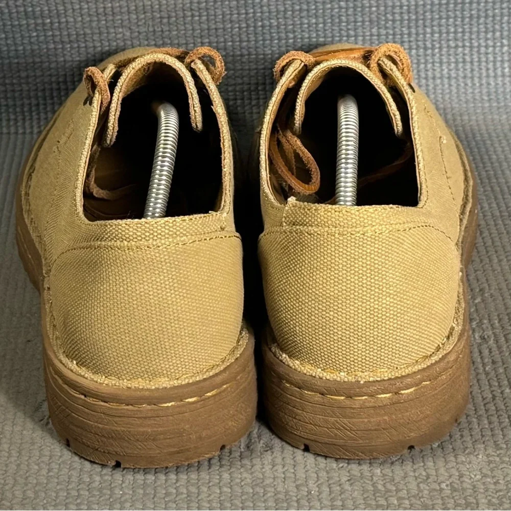 Born Men’s Samson Tan Canvas‎ Oxford Lace Up Sneakers Size 12 US 45 EU